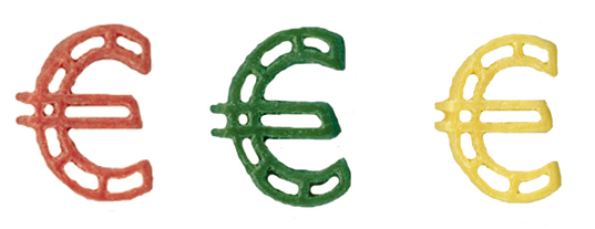 Euro-Nudel Grün Nudelmaxx